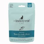 The Innocent Cat Tuna & Crab Slices with Parsley Grain-Free Cat Treats 70g