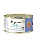 Applaws Tuna Fillet with Sardine Senior Wet Cat Food 70g Tin