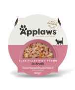 Applaws Tuna with Prawn Adult Wet Cat Food 60g Pot