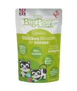 Little BigPaw Gourmet Chicken Mousse Wet Kitten Food 85g