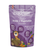 Little BigPaw Tender Duck & Vegetable Dinner Wet Dog Food 150g