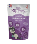 Little BigPaw Gourmet Tender Duck Mousse Wet Cat Food 85g
