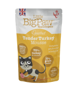 Little BigPaw Gourmet Tender Turkey Mousse Wet Cat Food 85g