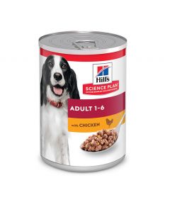 Hill's Science Plan Chicken Adult Wet Dog Food 370g