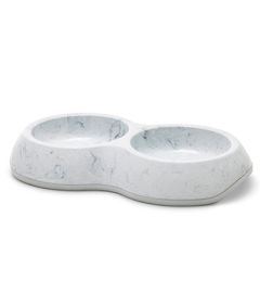 Savic Delice Double Cat Bowl Marble