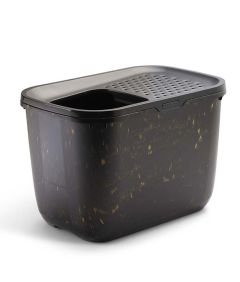 Savic Hop In Top-Enter Cat Litter Tray Marble