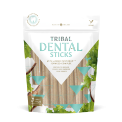 Tribal Dental Sticks Large Dog Treats 7x25g
